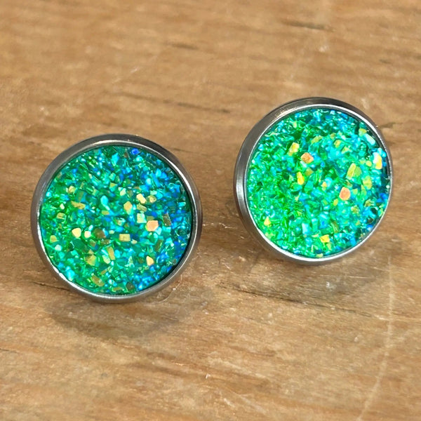 032 - 23 Champagne Collection Earrings - Sweet Bean Art - Painted Door on Main