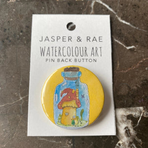 032 - 94 Watercolour Buttons - Jasper & Rae - Painted Door on Main