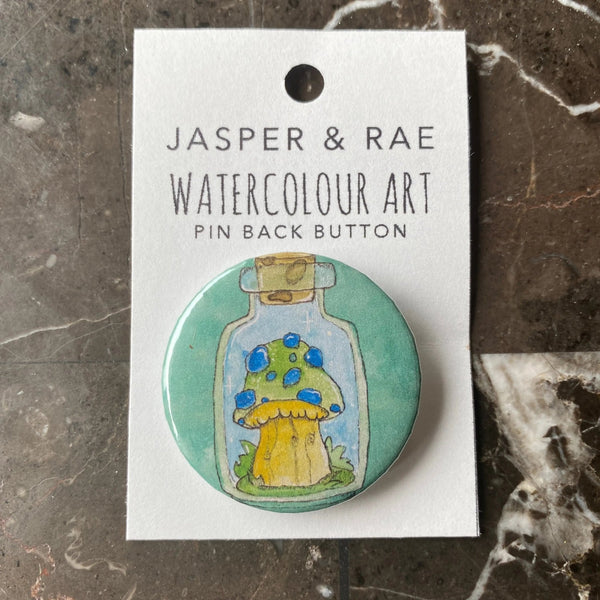 032 - 94 Watercolour Buttons - Jasper & Rae - Painted Door on Main