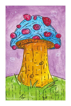 Whimsical Watercolour Greeting Cards - Painted Door on Main - 032 Sweet Bean Art
