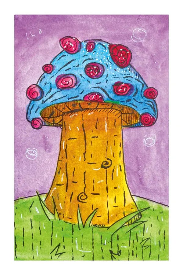 032 - 95 Watercolour Notecards - Jasper & Rae - Painted Door on Main