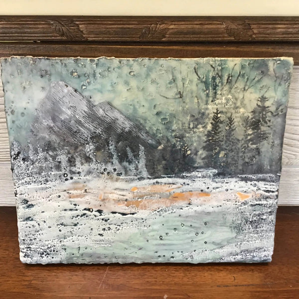 039 - 20 Mixed Media Paintings - Wanna Bee Art - Painted Door on Main