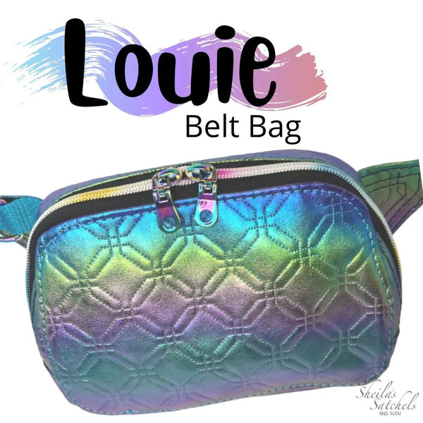 042 - 02 Louie Belt Bag - Sheila's Satchels - Painted Door on Main