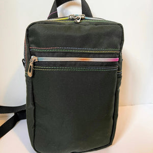042 - 32 Excursion Sling Bag - Sheila's Satchels - Painted Door on Main