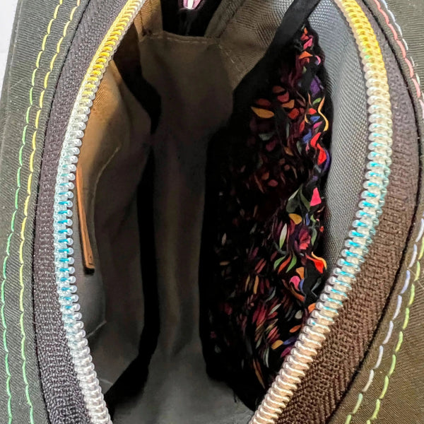 042 - 32 Excursion Sling Bag - Sheila's Satchels - Painted Door on Main