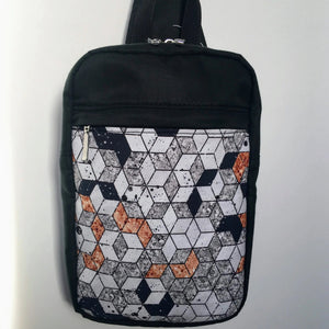 042 - 32 Excursion Sling Bag - Sheila's Satchels - Painted Door on Main