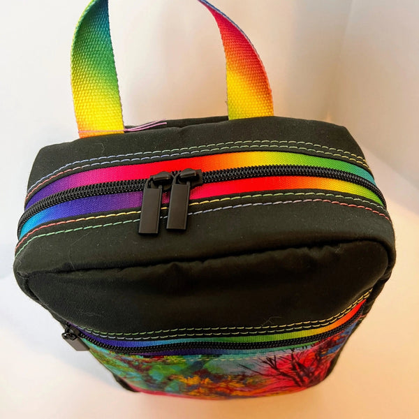 042 - 32 Excursion Sling Bag - Sheila's Satchels - Painted Door on Main