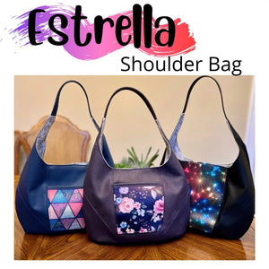 042 - 33 Estrella Shoulder Bag - Sheila's Satchels - Painted Door on Main
