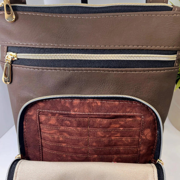 042 - 43 Kaylee Crossbody Bag - Sheila's Satchels - Painted Door on Main