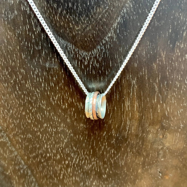 058 - 06 Sterling Silver Necklaces - Four Fun Jewelry - Painted Door on Main