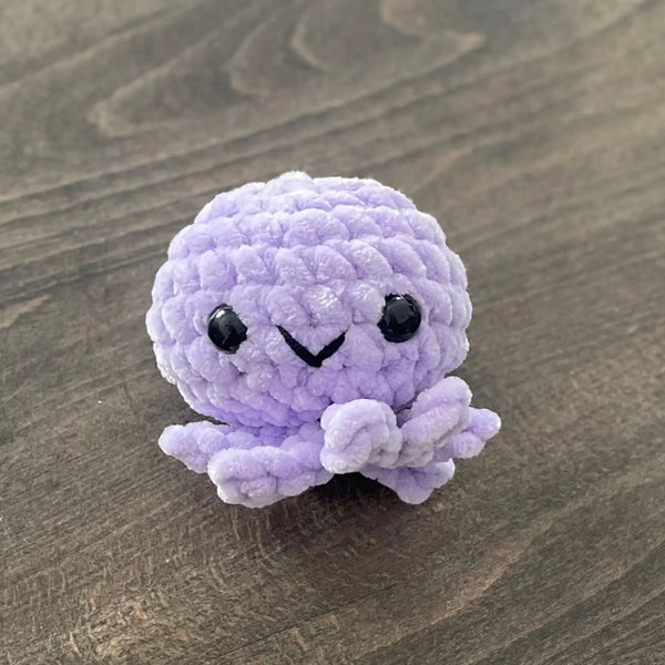 096 - 11 Mini Octopus - Willing Hands Crochet - Painted Door on Main