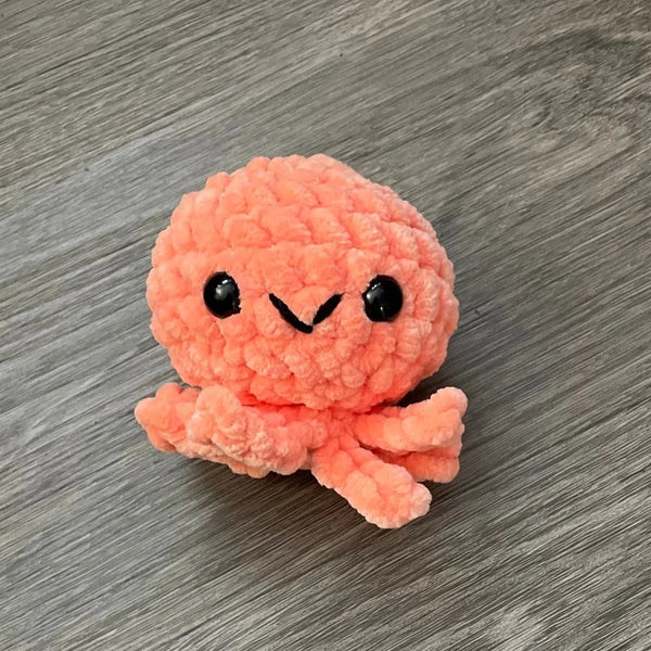 096 - 11 Mini Octopus - Willing Hands Crochet - Painted Door on Main