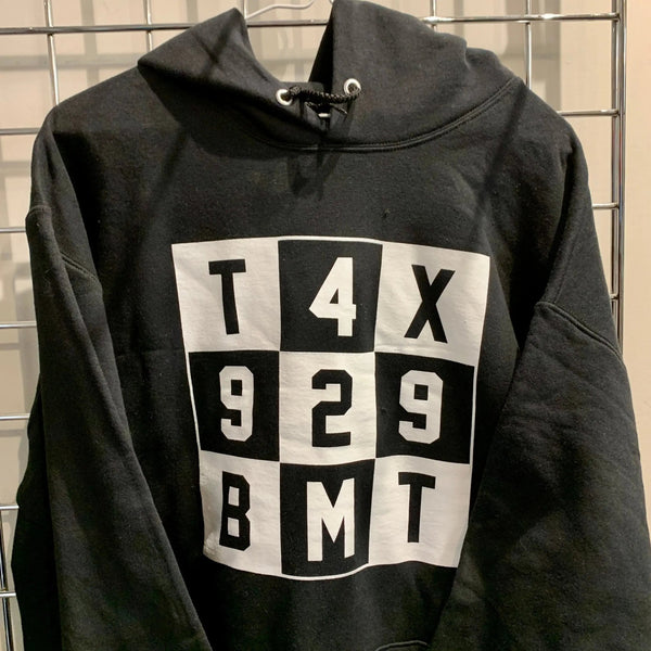 097 - 01 T4X Hoodies (Black) - BSA - Painted Door on Main