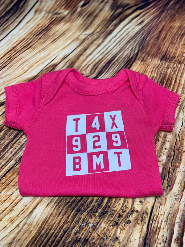 097 - 05 T4X Baby Onesies - BSA - Painted Door on Main