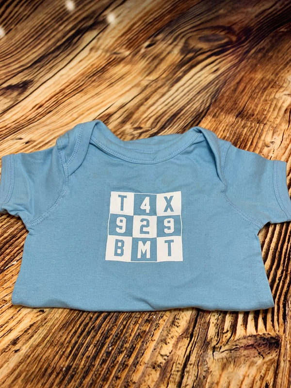 097 - 05 T4X Baby Onesies - BSA - Painted Door on Main
