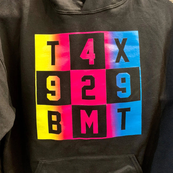 097 - 10 T4X Rainbow Hoodie/Crewneck - BSA - Painted Door on Main