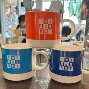 097 - 19 T4X Mugs - Beaumont Society for the Arts - Painted Door on Main
