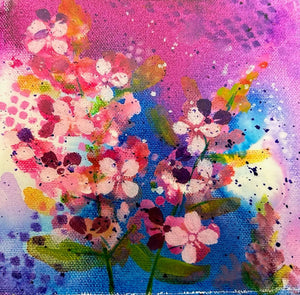 Mixed Media Original Art - Jasmin Alstad - Painted Door on Main