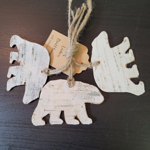 047-11 Birch Bark Gift Tags - Leslie's Birdhouses freeshipping - Painted Door on Main Gift & Gallery