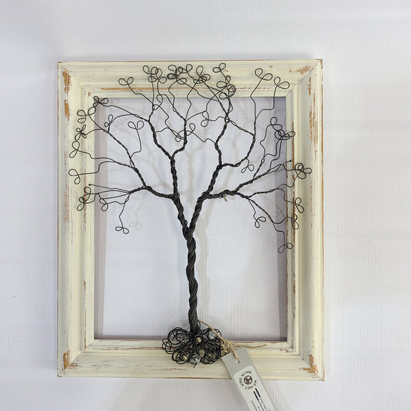 040-06 Framed Tree of Life - We-Met Wire Work