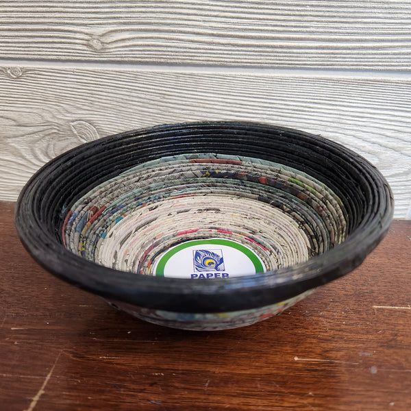 103-02 Recycled Newspaper Bowls (Small) - Paper Feathers