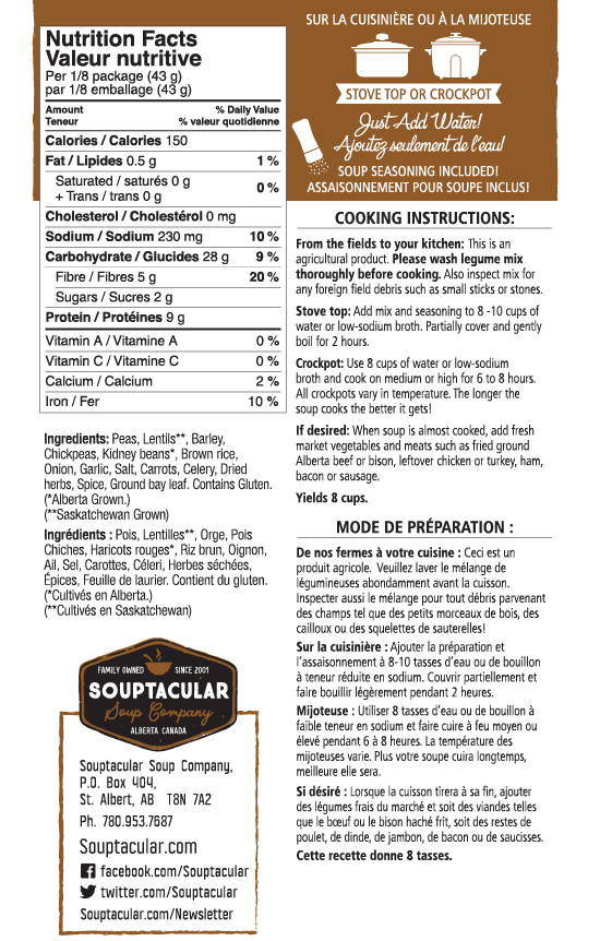 807 - 01 Gourmet Soups - Souptacular - Painted Door on Main
