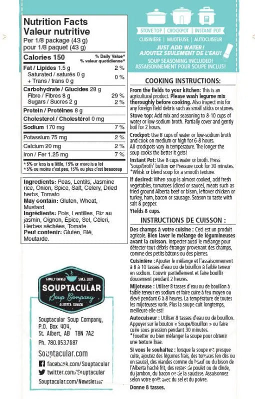 807 - 01 Gourmet Soups - Souptacular - Painted Door on Main