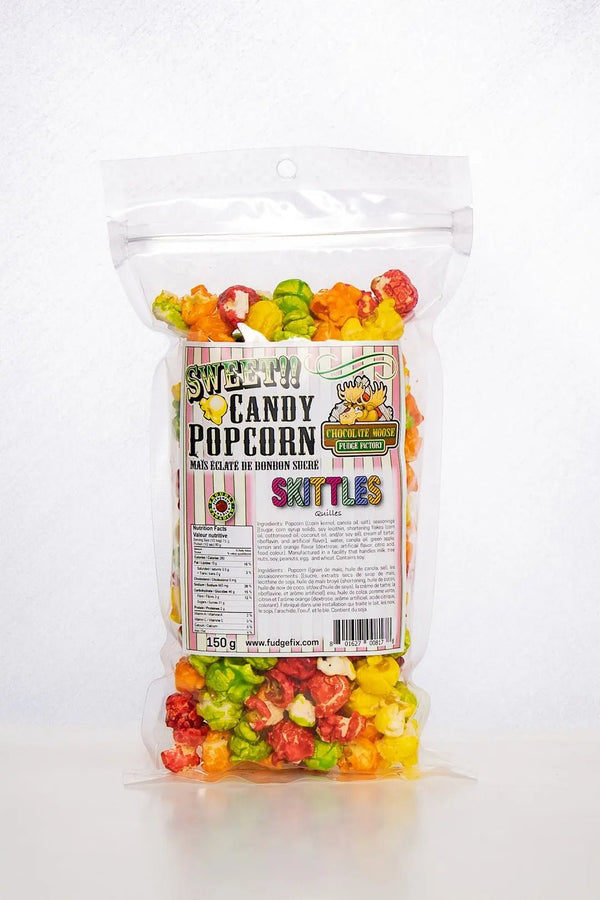 808 - 10 Gourmet Sweet Popcorn - Chocolate Moose Fudge Factory - Painted Door on Main