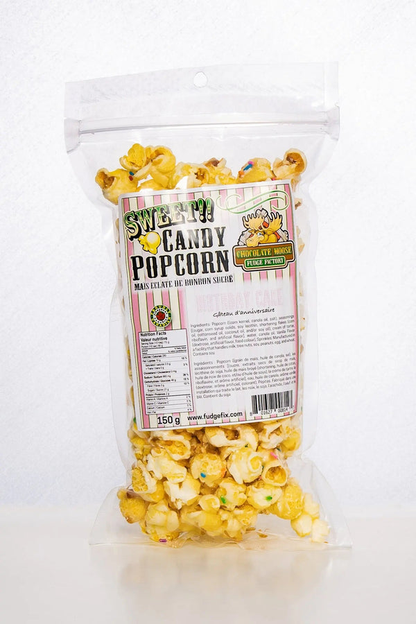 808 - 10 Gourmet Sweet Popcorn - Chocolate Moose Fudge Factory - Painted Door on Main