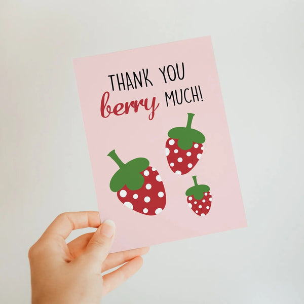 818 - 04 Thank You Cards - Kristine Lee Designs - Painted Door on Main