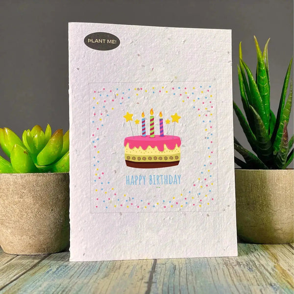 821 - 03 Birthday Cards - Plantable Greetings - Painted Door on Main