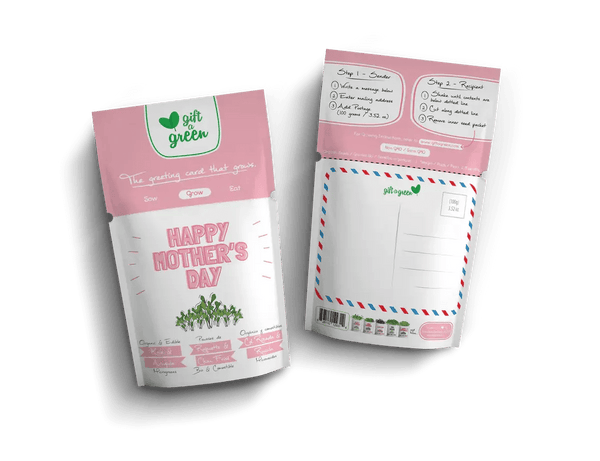 825 - 03 Happy Mother's Day Card - Gift a Green - Painted Door on Main