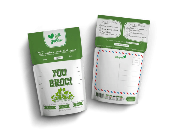 825 - 05 You Broc Card - Gift a Green - Painted Door on Main