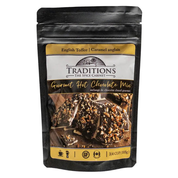 831 - 01 Gourmet Hot Chocolate Packages - The Spice Cabinet Traditions - Painted Door on Main