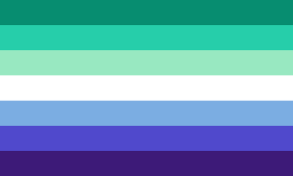 857 - 12 Pride Flag Cuffs - Fearless hART - Painted Door on Main