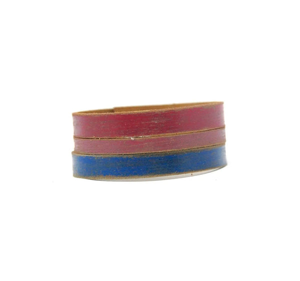 857 - 12 Pride Flag Cuffs - Fearless hART - Painted Door on Main