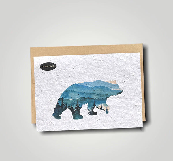821-06 Wildlife Collection Cards - Plantable Greetings