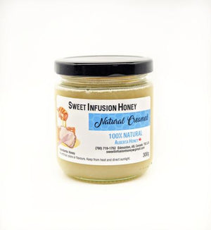 804-02 Natural Creamed Honey - Sweet Infusion Honey freeshipping - Painted Door on Main Gift & Gallery