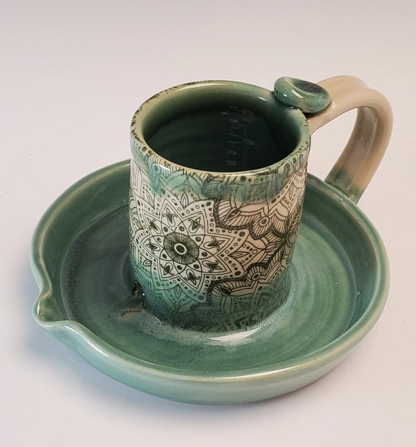 075-43 Microwave Bacon Cooker - Elizabeth's Clay Vision