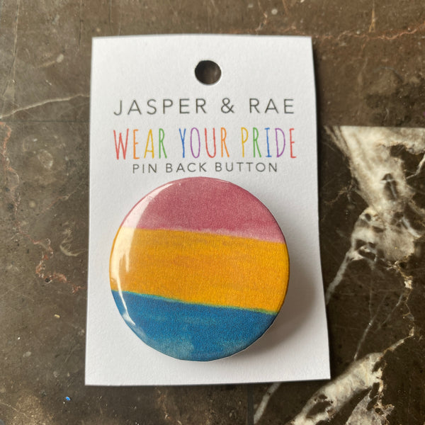 032-93 Wear Your Pride Pin Back Buttons - Jasper & Rae