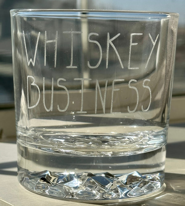 856-09 Low Ball Glassware - Behind the Door Creations - Painted Door on Main