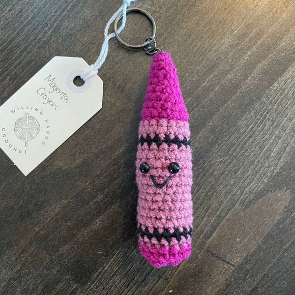 096-15 Cutie Keychains - Willing Hands Crochet