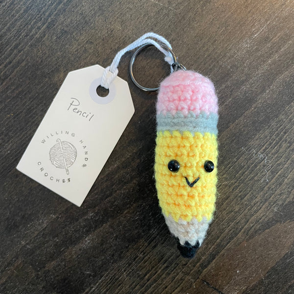 096-15 Cutie Keychains - Willing Hands Crochet