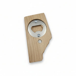 Al - beer - ta Bottle Openers - Two Guys With Wood YEG - Painted Door on Main