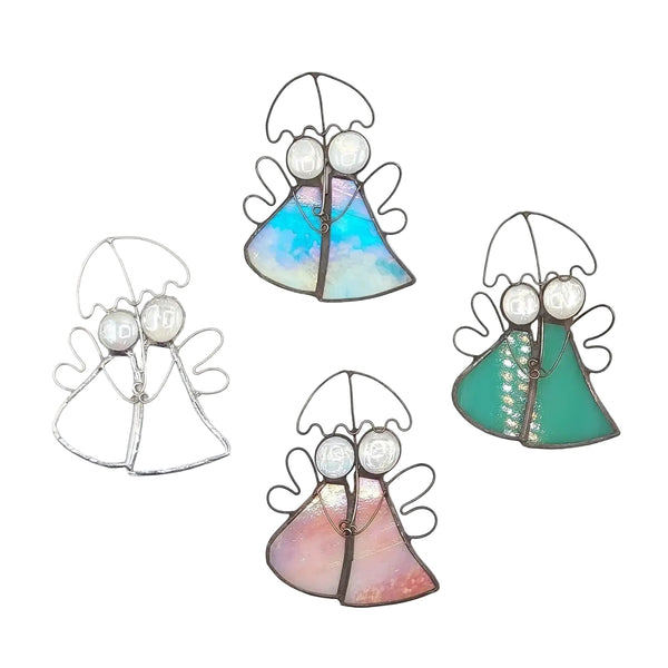 Angel Ornaments - A Touch of Glass - Painted Door on Main