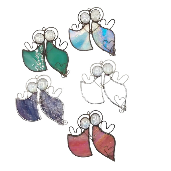 Angel Ornaments - A Touch of Glass - Painted Door on Main