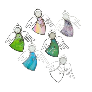 Angel Ornaments - A Touch of Glass - Painted Door on Main