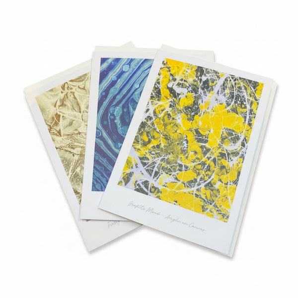 Art Greeting Cards - Sweet Bean Art - Painted Door on Main