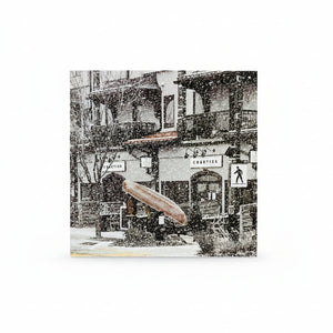 Beaumont Portage Greeting Card - Painted Door on Main