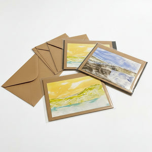 Beeswax Art Cards - Wanna Bee Art - Painted Door on Main